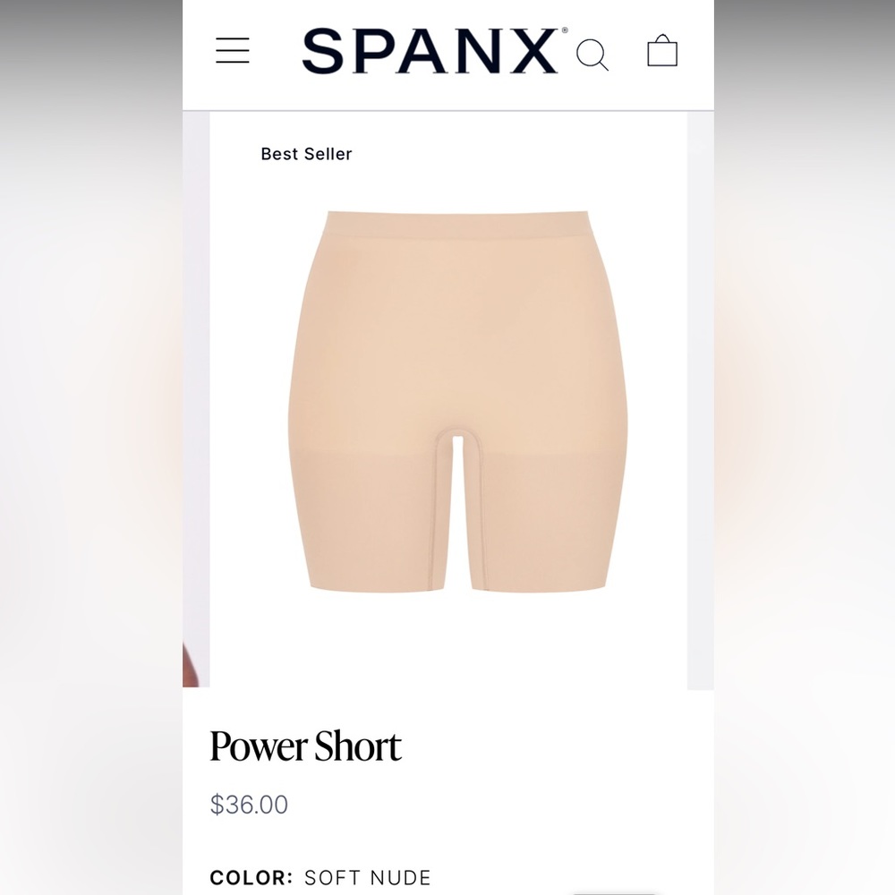 Spanx Power Short